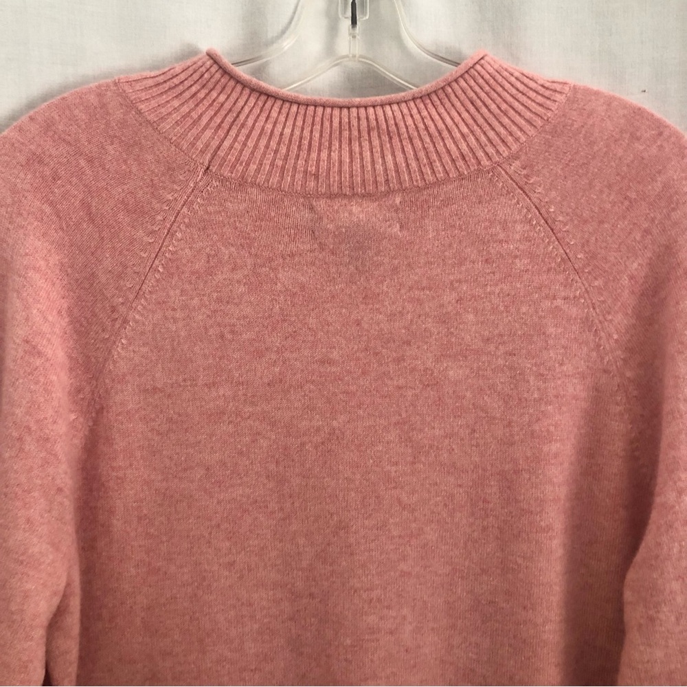 Lands' End Pink Crew Neck Sweater - Picture 5 of 10